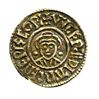 Coin of Archbishop Wulfred of Canterbury; legend VVLFREDI ARCHIEPISCOPI